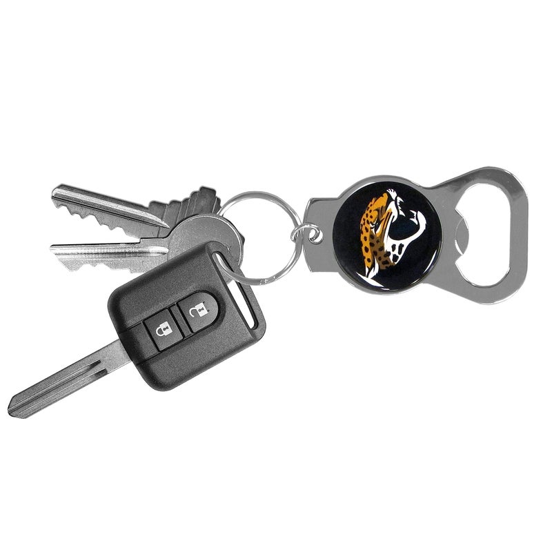 Siskiyou NFL Siskiyou Sports Fan Shop Jacksonville Jaguars Bottle Opener Key Chain One Size black - Image 4